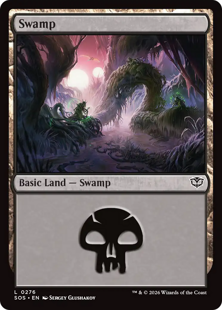Swamp (0276) [Secrets of Strixhaven] | Shuffle n Cut Hobbies & Games