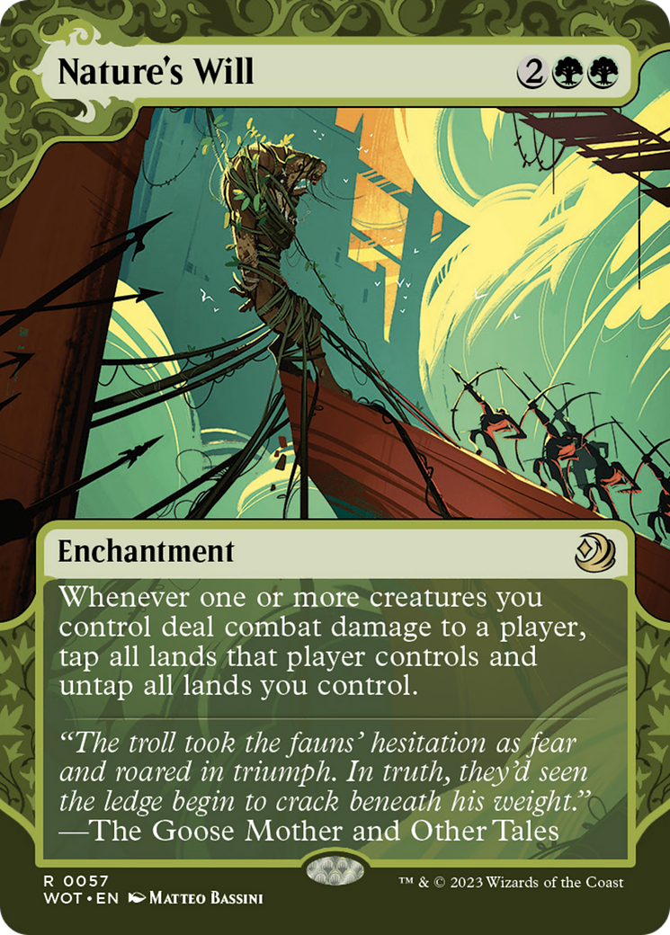 Nature's Will [Wilds of Eldraine: Enchanting Tales] | Shuffle n Cut Hobbies & Games