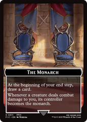 The Blackjack // The Monarch Double-Sided Token [FINAL FANTASY Commander Tokens] | Shuffle n Cut Hobbies & Games