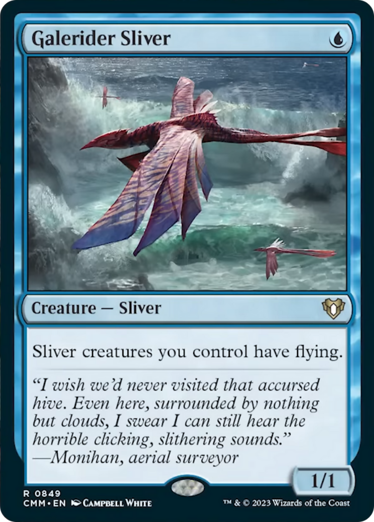 Galerider Sliver [Commander Masters] | Shuffle n Cut Hobbies & Games