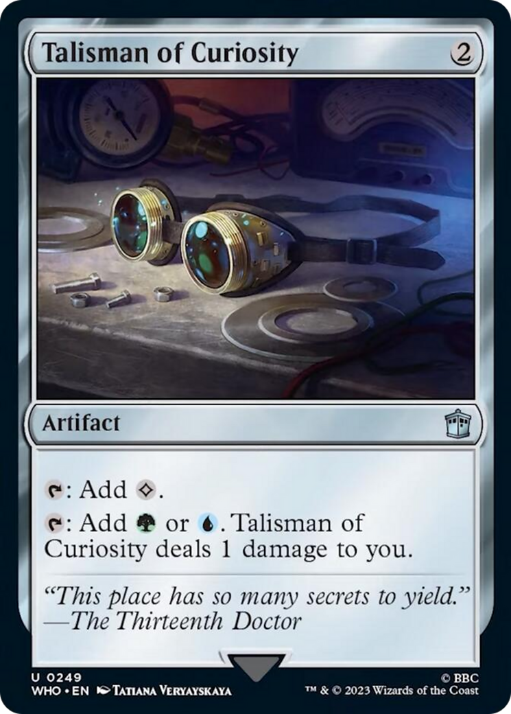 Talisman of Curiosity [Doctor Who] | Shuffle n Cut Hobbies & Games
