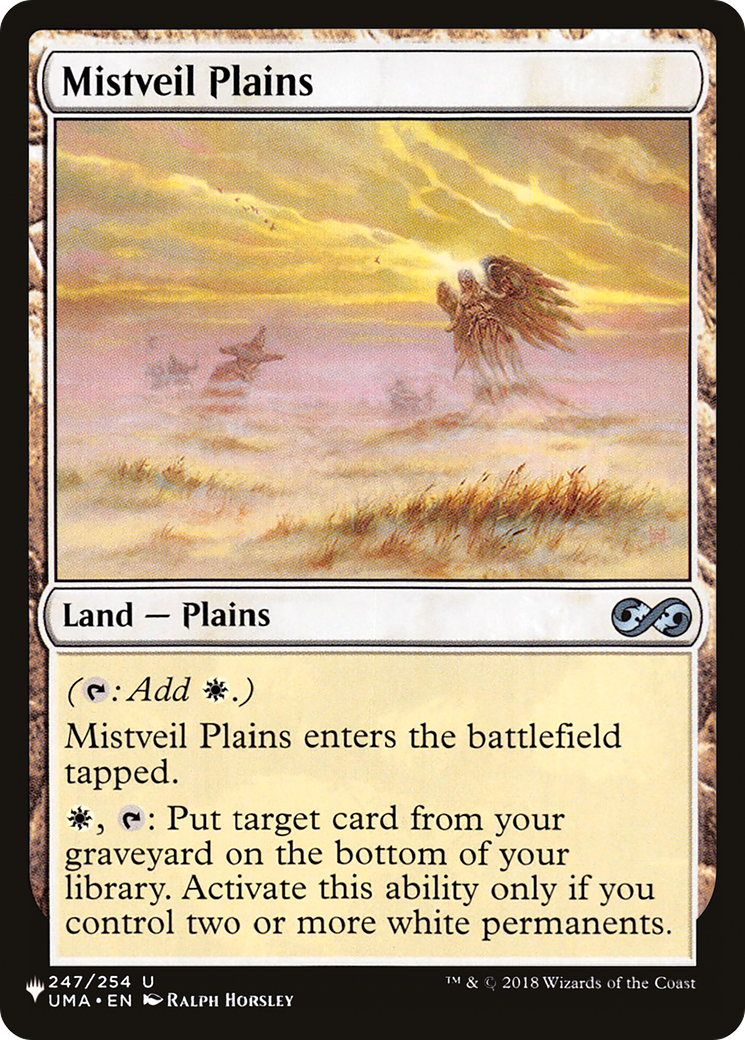 Mistveil Plains [The List] | Shuffle n Cut Hobbies & Games