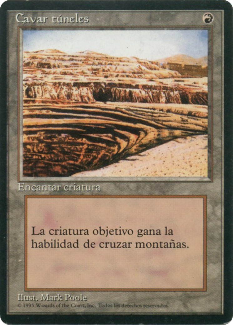 Burrowing [Fourth Edition Foreign Black Border] | Shuffle n Cut Hobbies & Games