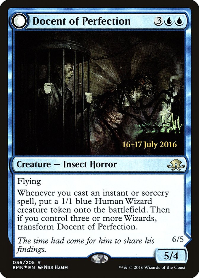 Docent of Perfection // Final Iteration [Eldritch Moon Prerelease Promos] | Shuffle n Cut Hobbies & Games