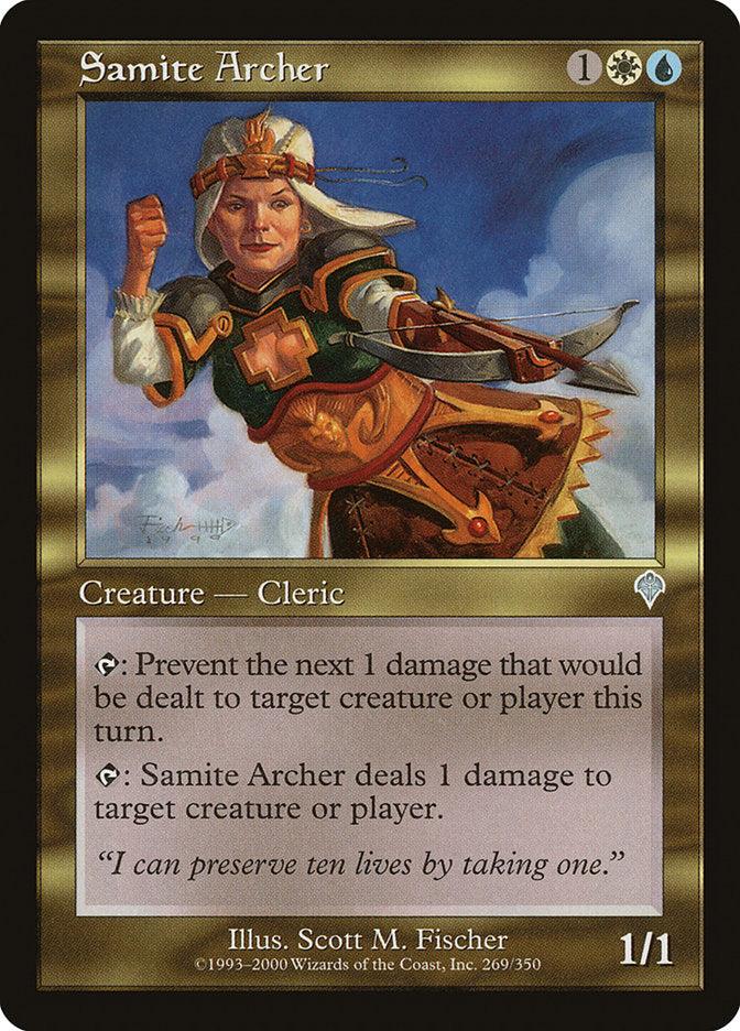 Samite Archer [Invasion] | Shuffle n Cut Hobbies & Games