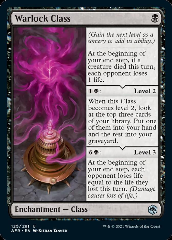 Warlock Class [Dungeons & Dragons: Adventures in the Forgotten Realms] | Shuffle n Cut Hobbies & Games