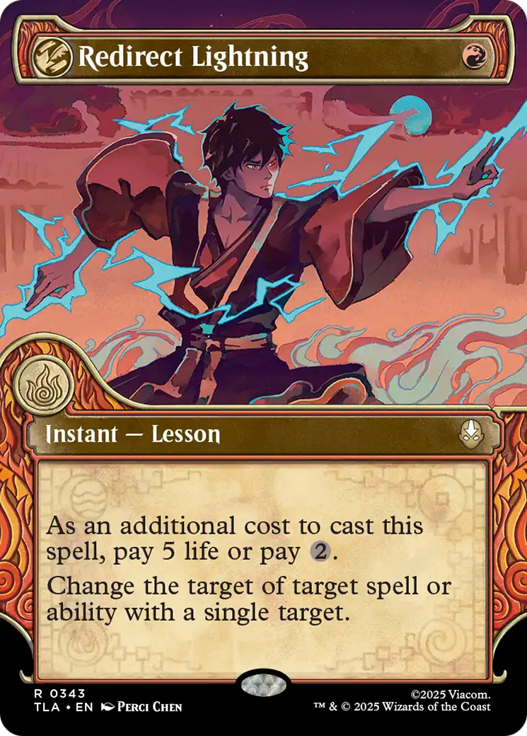 Redirect Lightning (Showcase) [Avatar: The Last Airbender] | Shuffle n Cut Hobbies & Games