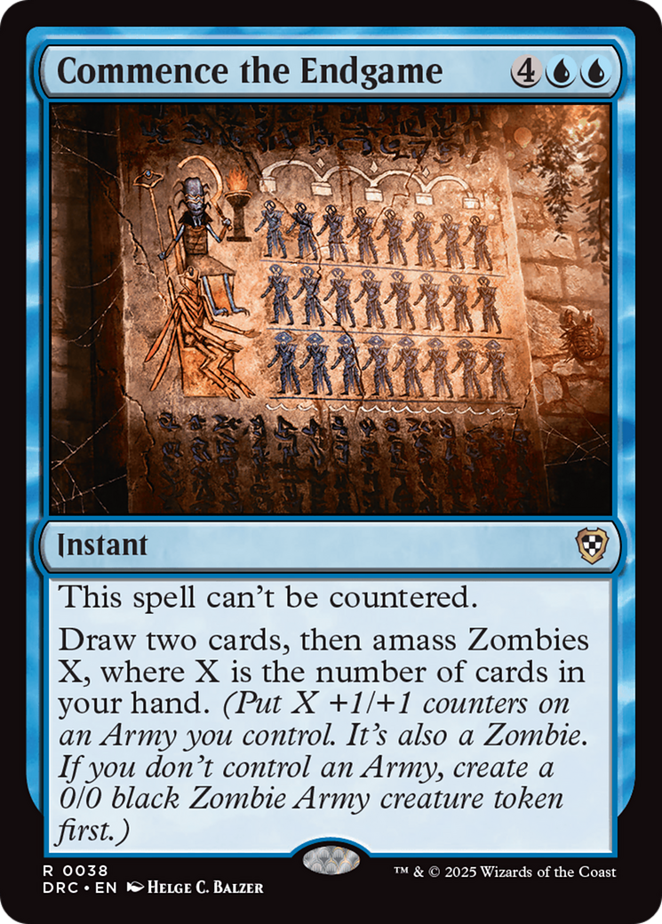 Commence the Endgame [Aetherdrift Commander] | Shuffle n Cut Hobbies & Games