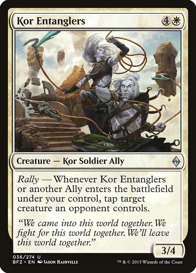 Kor Entanglers [Battle for Zendikar] | Shuffle n Cut Hobbies & Games
