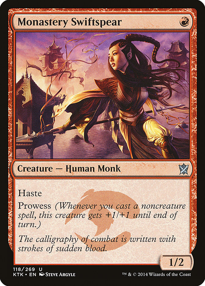 Monastery Swiftspear [Khans of Tarkir] | Shuffle n Cut Hobbies & Games