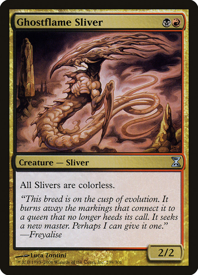 Ghostflame Sliver [Time Spiral] | Shuffle n Cut Hobbies & Games