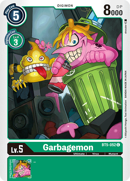 Garbagemon [BT5-052] [Battle of Omni] | Shuffle n Cut Hobbies & Games