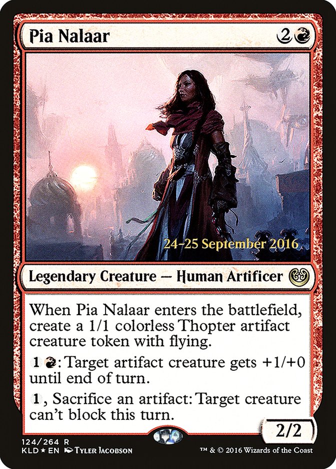 Pia Nalaar [Kaladesh Prerelease Promos] | Shuffle n Cut Hobbies & Games