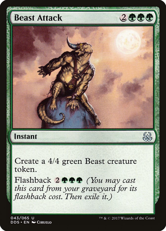 Beast Attack [Duel Decks: Mind vs. Might] | Shuffle n Cut Hobbies & Games