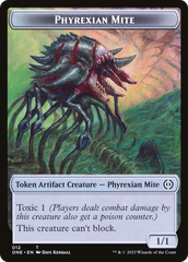 Phyrexian Mite (012) // The Hollow Sentinel Double-Sided Token [Phyrexia: All Will Be One Tokens] | Shuffle n Cut Hobbies & Games
