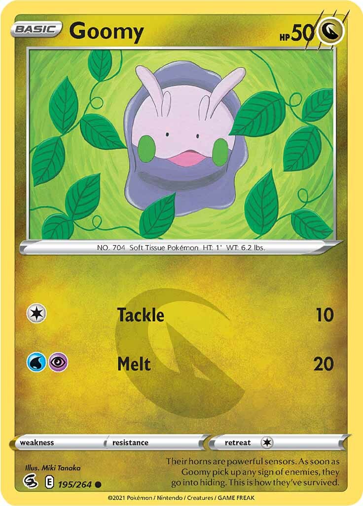 Goomy (195/264) [Sword & Shield: Fusion Strike] | Shuffle n Cut Hobbies & Games