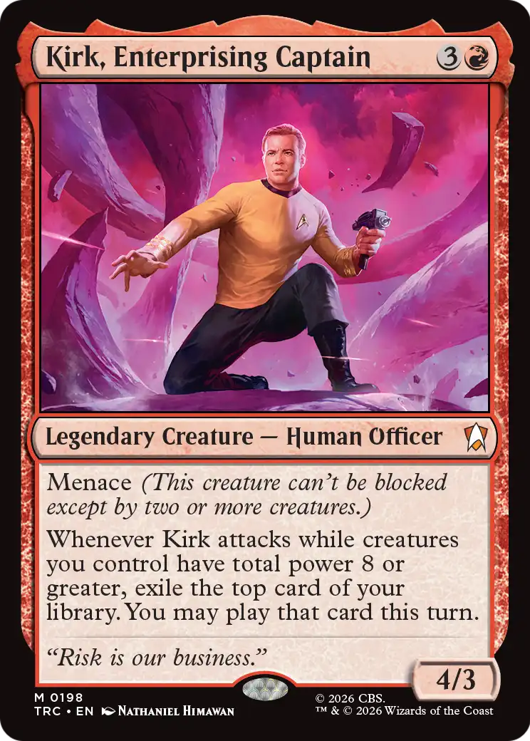 Kirk, Enterprising Captain [Star Trek Commander] | Shuffle n Cut Hobbies & Games