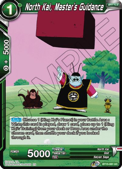 North Kai, Master's Guidance (BT15-081) [Saiyan Showdown] | Shuffle n Cut Hobbies & Games