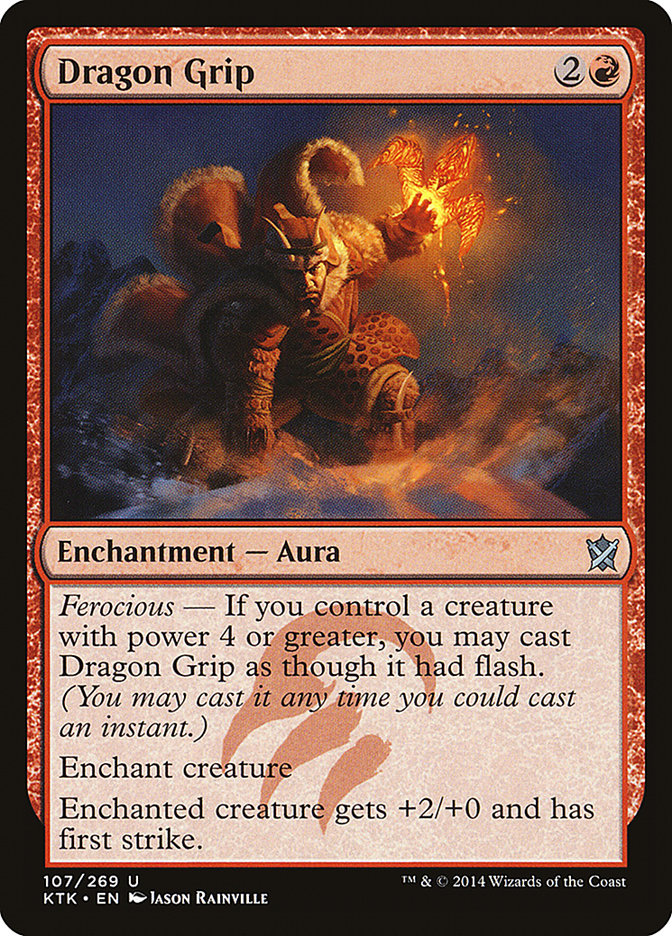 Dragon Grip [Khans of Tarkir] | Shuffle n Cut Hobbies & Games