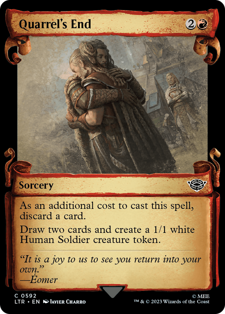 Quarrel's End [The Lord of the Rings: Tales of Middle-Earth Showcase Scrolls] | Shuffle n Cut Hobbies & Games