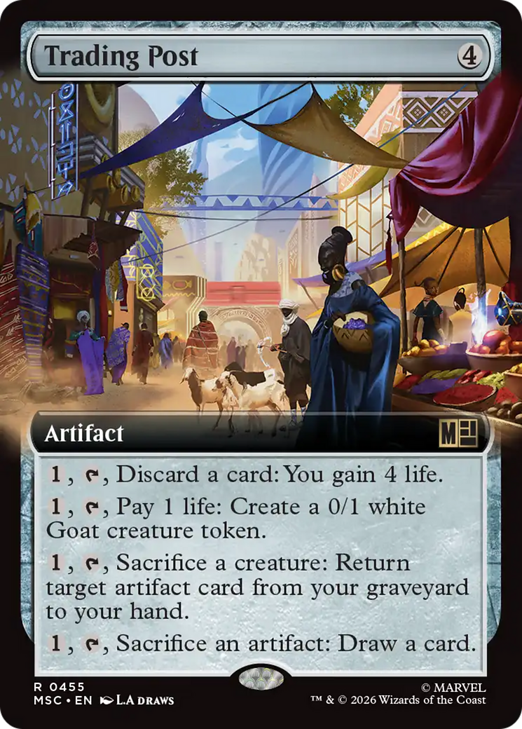 Trading Post (Extended Art) [Marvel Super Heroes Commander] | Shuffle n Cut Hobbies & Games