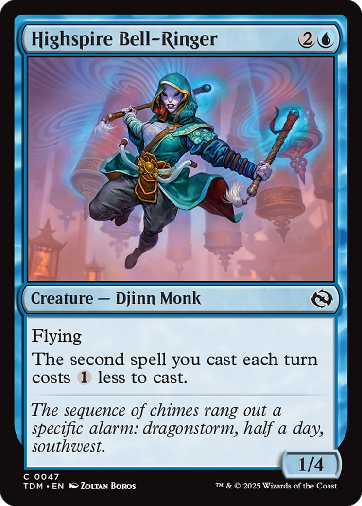 Highspire Bell-Ringer [Tarkir: Dragonstorm] | Shuffle n Cut Hobbies & Games