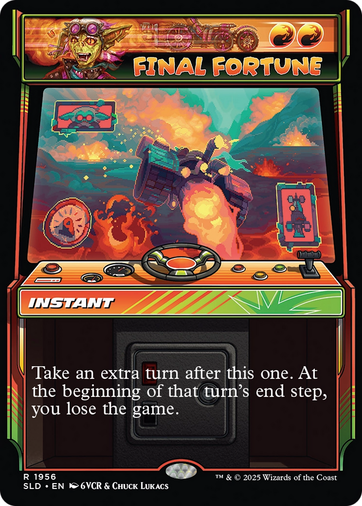 Final Fortune (Rainbow Foil) [Secret Lair Drop Series] | Shuffle n Cut Hobbies & Games