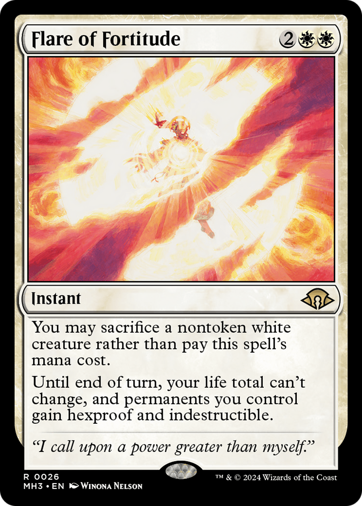 Flare of Fortitude [Modern Horizons 3] | Shuffle n Cut Hobbies & Games