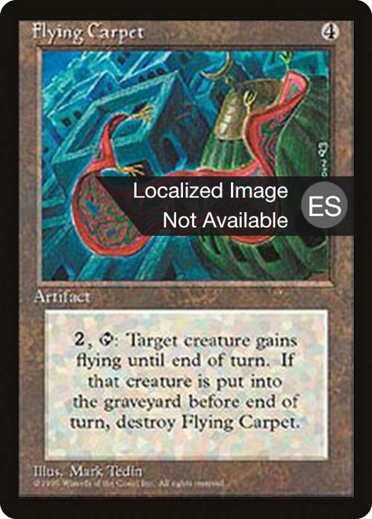 Flying Carpet [Fourth Edition Foreign Black Border] | Shuffle n Cut Hobbies & Games