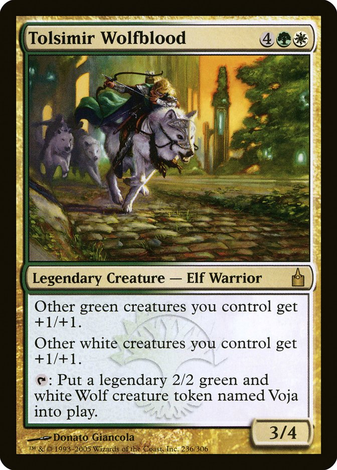 Tolsimir Wolfblood [Ravnica: City of Guilds] | Shuffle n Cut Hobbies & Games