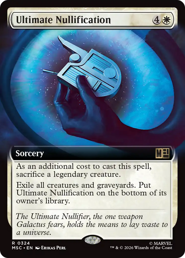 Ultimate Nullification (Extended Art) [Marvel Super Heroes Commander] | Shuffle n Cut Hobbies & Games