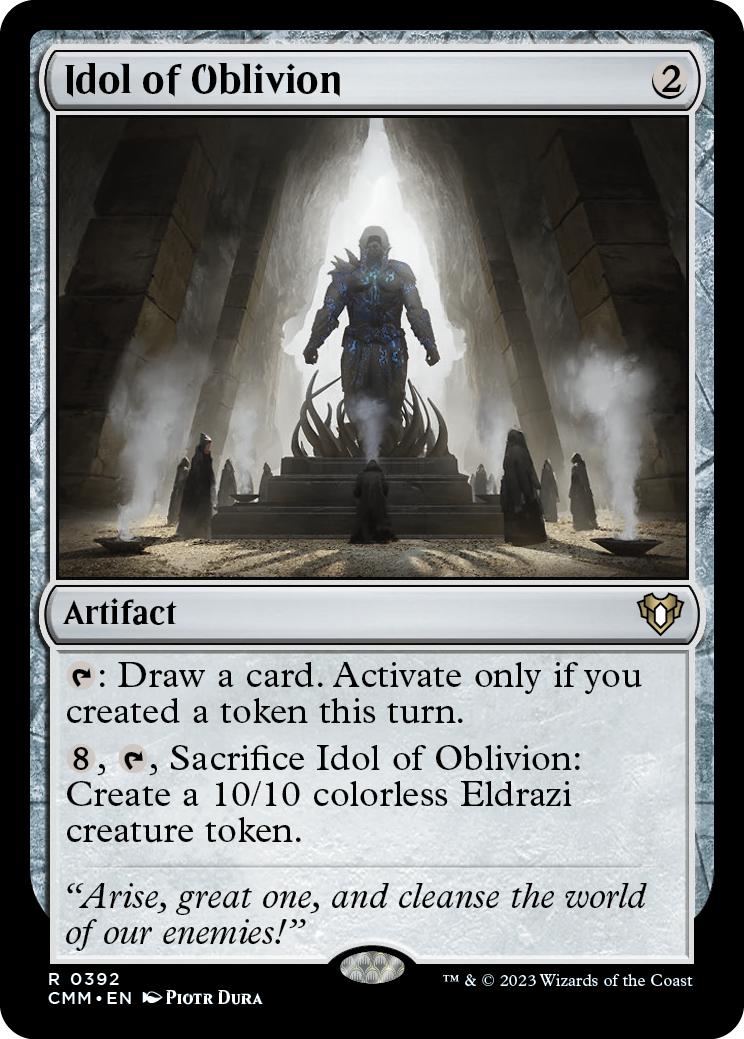 Idol of Oblivion [Commander Masters] | Shuffle n Cut Hobbies & Games