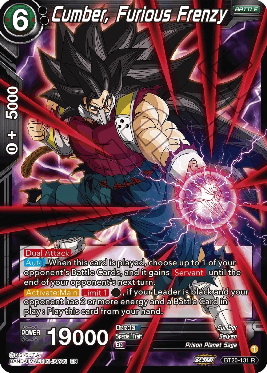 Cumber, Furious Frenzy (BT20-131) [Power Absorbed] | Shuffle n Cut Hobbies & Games