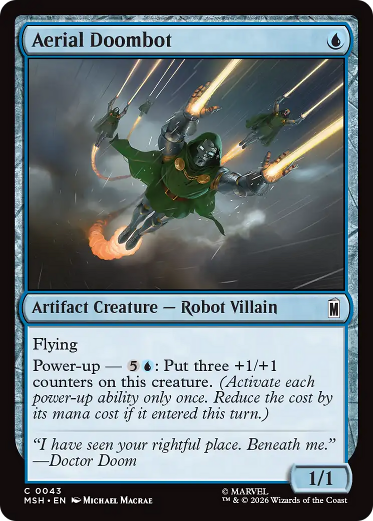 Aerial Doombot [Marvel Super Heroes] | Shuffle n Cut Hobbies & Games
