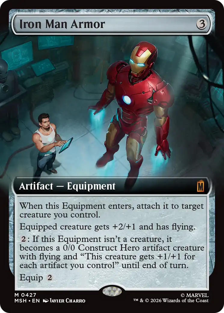 Iron Man Armor (Extended Art) [Marvel Super Heroes] | Shuffle n Cut Hobbies & Games