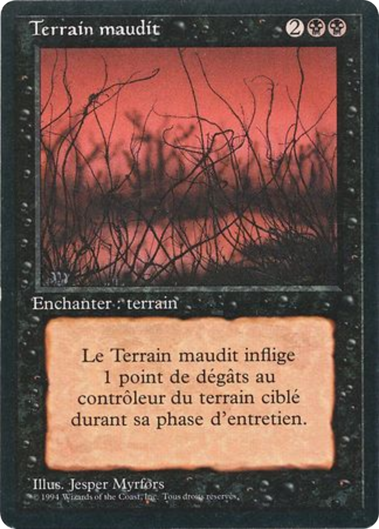 Cursed Land [Foreign Black Border] | Shuffle n Cut Hobbies & Games