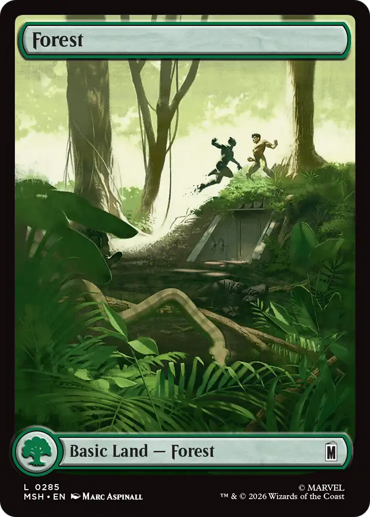 Forest (0285) [Marvel Super Heroes] | Shuffle n Cut Hobbies & Games