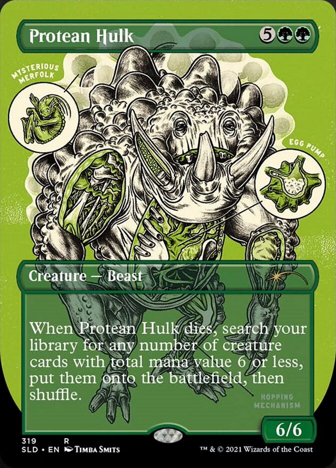 Protean Hulk (Borderless) [Secret Lair Drop Series] | Shuffle n Cut Hobbies & Games