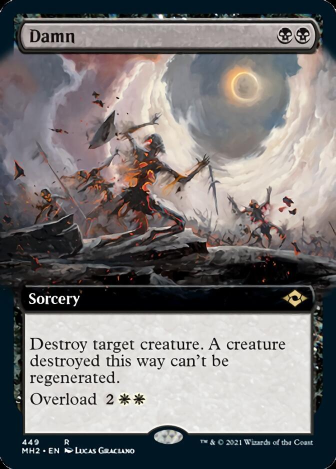 Damn (Extended Art) [Modern Horizons 2] | Shuffle n Cut Hobbies & Games