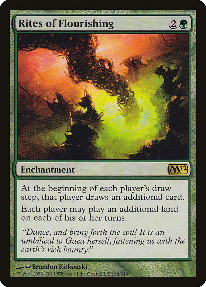 Rites of Flourishing [Magic 2012] | Shuffle n Cut Hobbies & Games