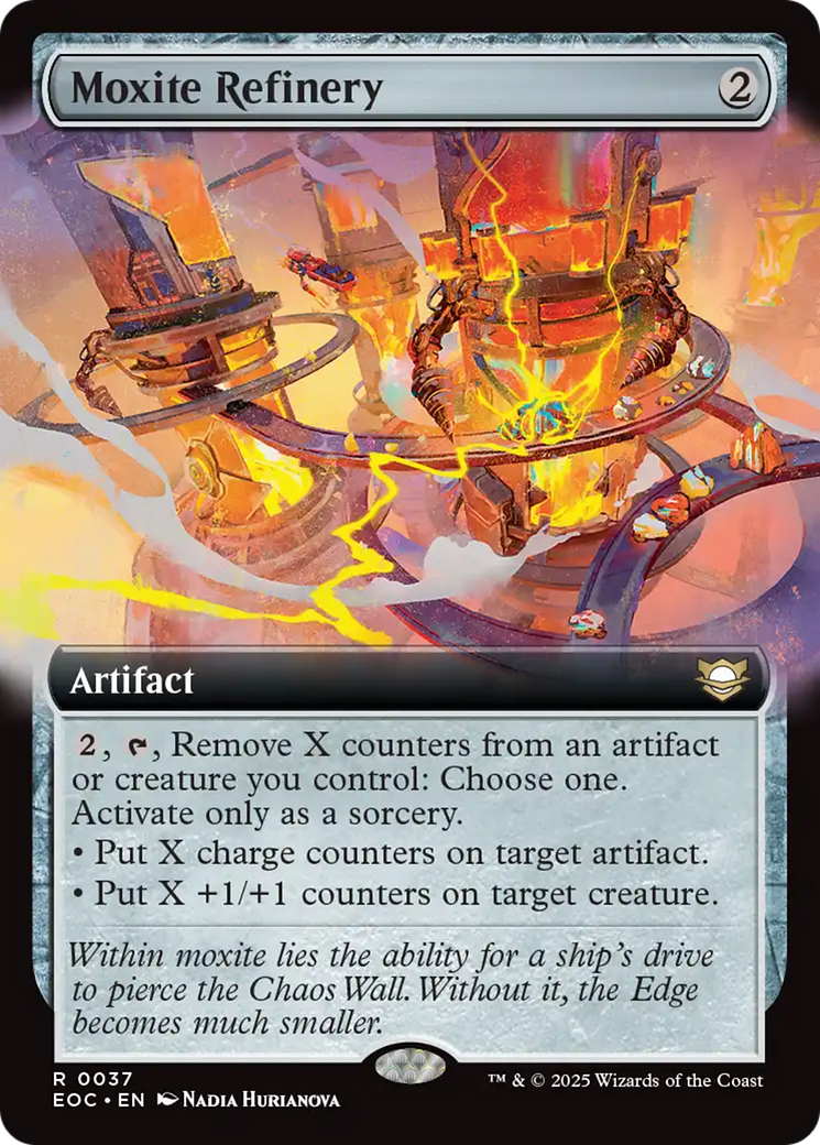 Moxite Refinery (Extended Art) [Edge of Eternities Commander] | Shuffle n Cut Hobbies & Games