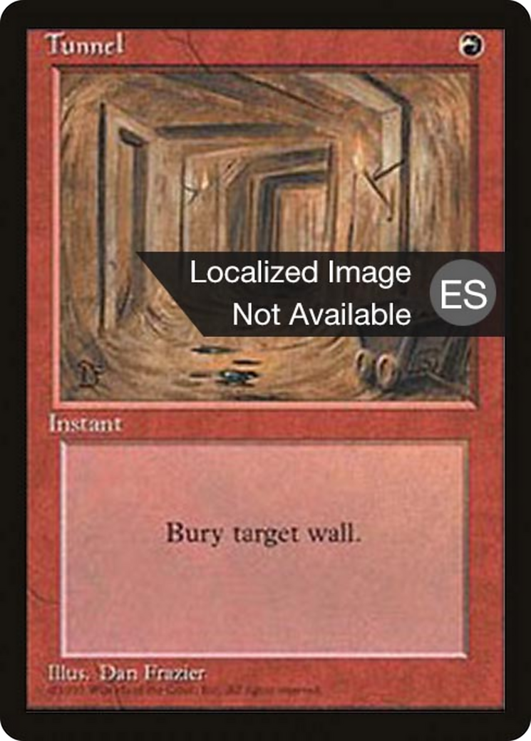 Tunnel [Fourth Edition Foreign Black Border] | Shuffle n Cut Hobbies & Games