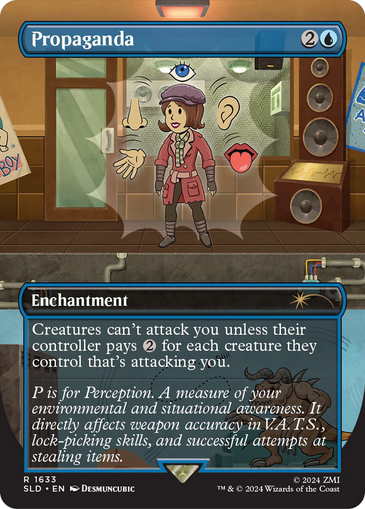 Propaganda (1633) (Rainbow Foil) [Secret Lair Drop Series] | Shuffle n Cut Hobbies & Games