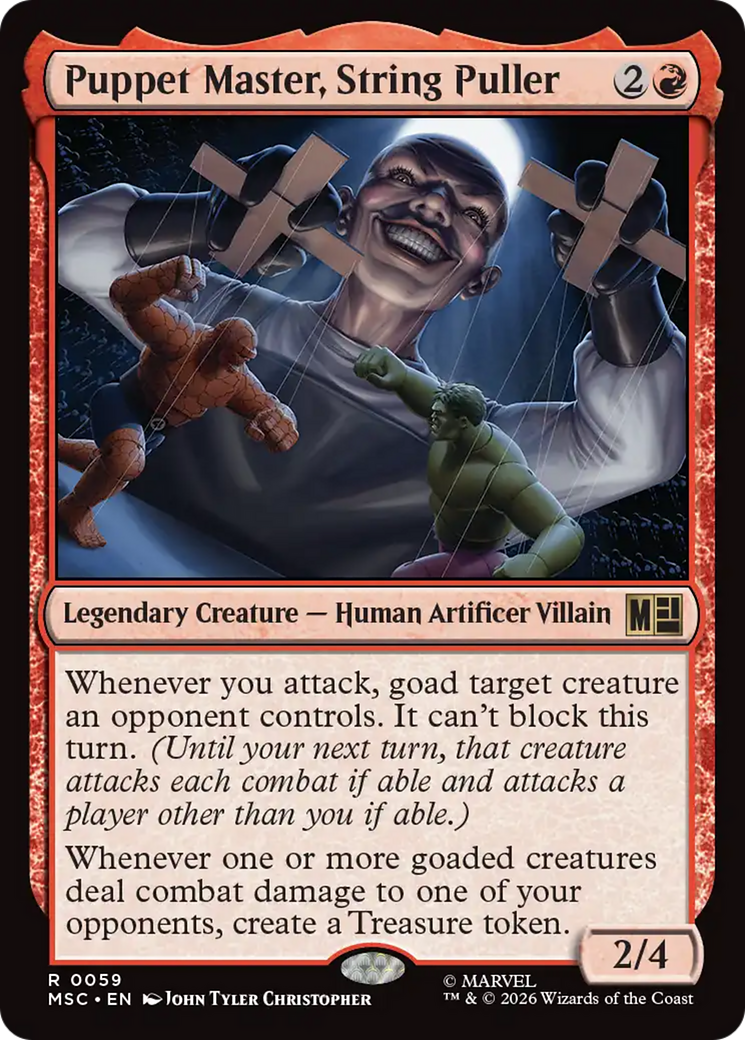 Puppet Master, String Puller [Marvel Super Heroes Commander] | Shuffle n Cut Hobbies & Games