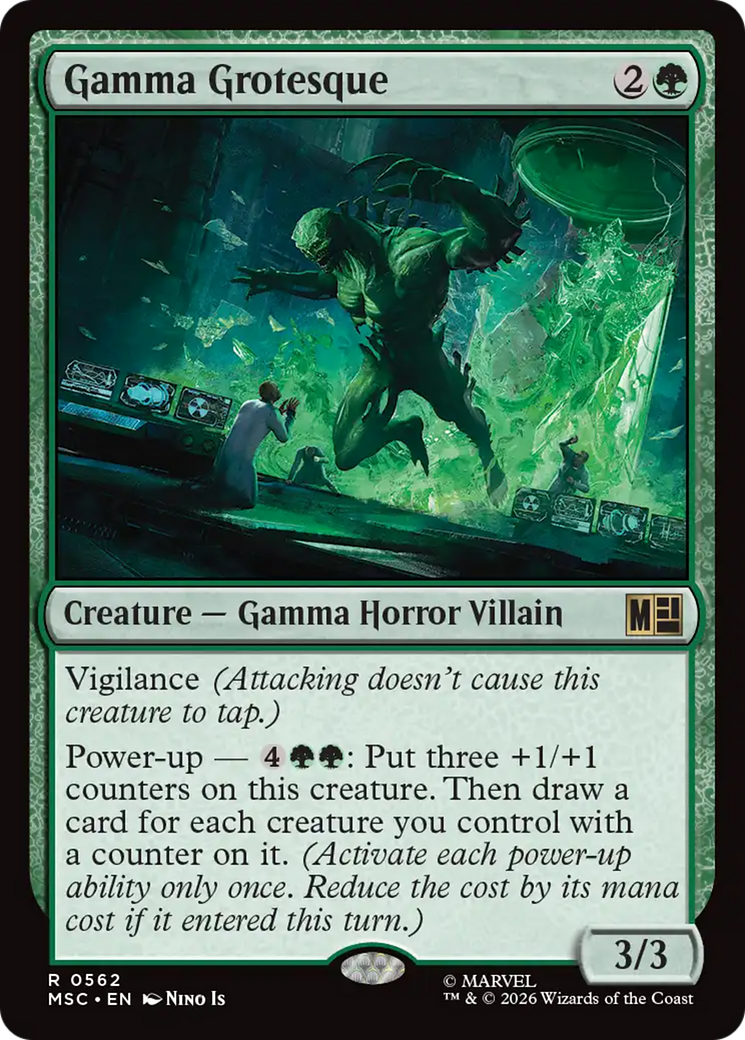 Gamma Grotesque [Marvel Super Heroes Commander] | Shuffle n Cut Hobbies & Games