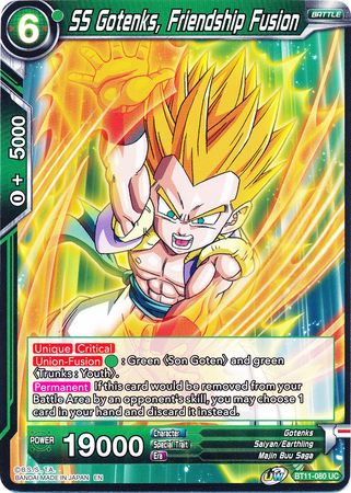 SS Gotenks, Friendship Fusion (BT11-080) [Vermilion Bloodline] | Shuffle n Cut Hobbies & Games