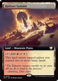 Radiant Summit (Extended Art) [Edge of Eternities Commander]