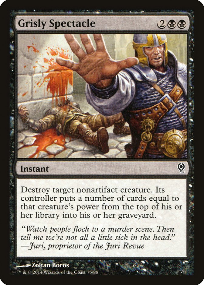 Grisly Spectacle [Duel Decks: Jace vs. Vraska] | Shuffle n Cut Hobbies & Games