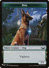 Shapeshifter // Dog Double-Sided Token [The List] | Shuffle n Cut Hobbies & Games