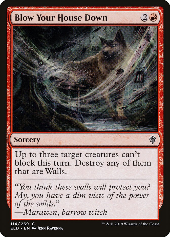 Blow Your House Down [Throne of Eldraine] | Shuffle n Cut Hobbies & Games